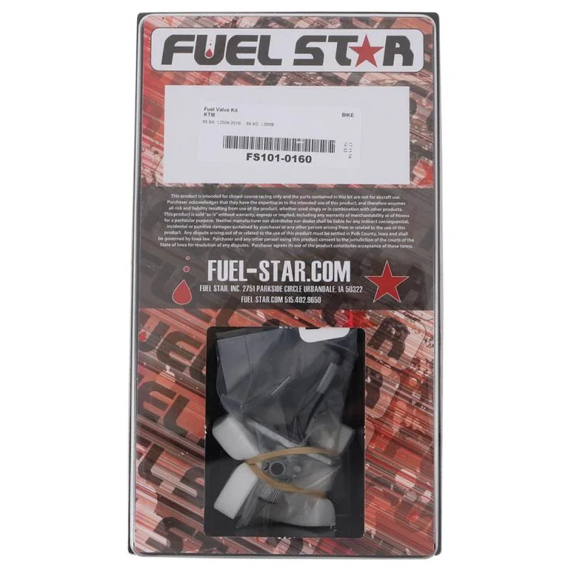 All Balls Racing FS101-0160, 09-15 65 SX/2009 65 XC Fuel Valve Kit
