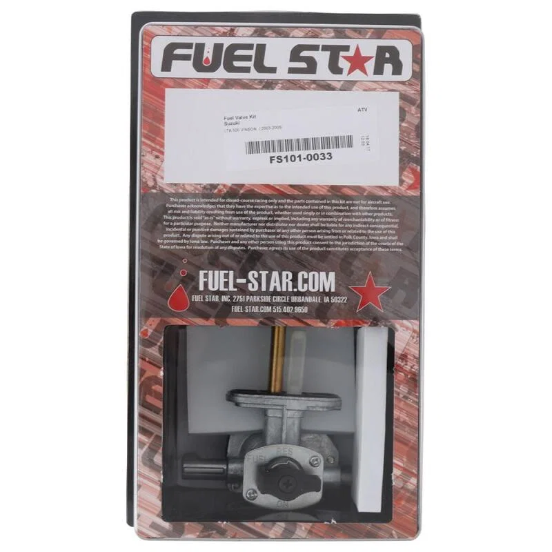 All Balls Racing FS101-0033, 03-05 LT-A 500 F Vinson 4x4 Auto Fuel Valve Kit for Ford