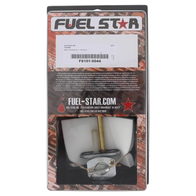 All Balls Racing FS101-0044, 99-04 YFM 250 X Beartracker 2x4 Fuel Valve Kit for Buick Regal
