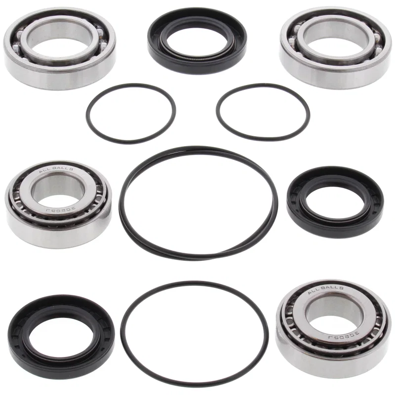 All Balls Racing 25-2093, 93-00 Kawasaki Mule 2510 4x4 Differential Bearing & Seal Kit Front