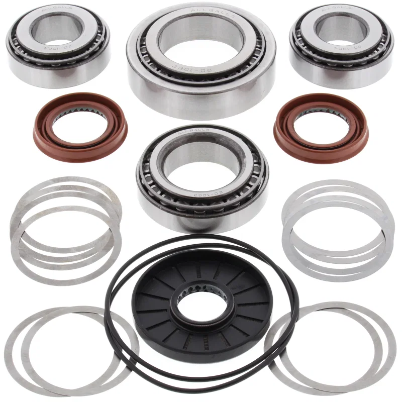 All Balls Racing 25-2082, 08-09 Polaris Ranger 2x4 500 Differential Bearing & Seal Kit Rear