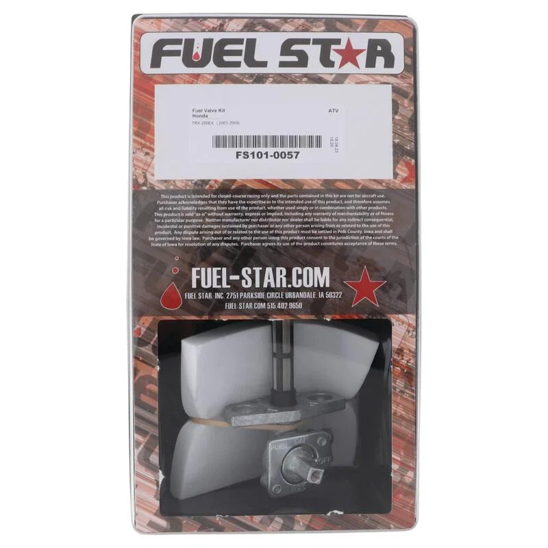 All Balls Racing FS101-0057, 01-05 TRX 250 EX Fuel Valve Kit