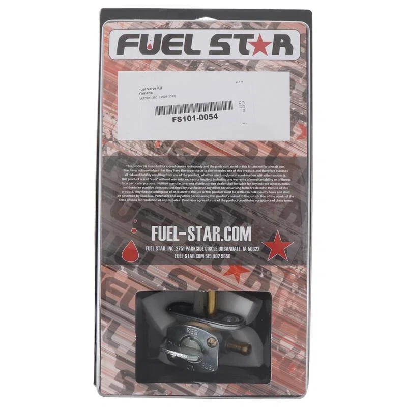 All Balls Racing FS101-0054, 08-13 YFM 350 Raptor Fuel Valve Kit for INFINITI