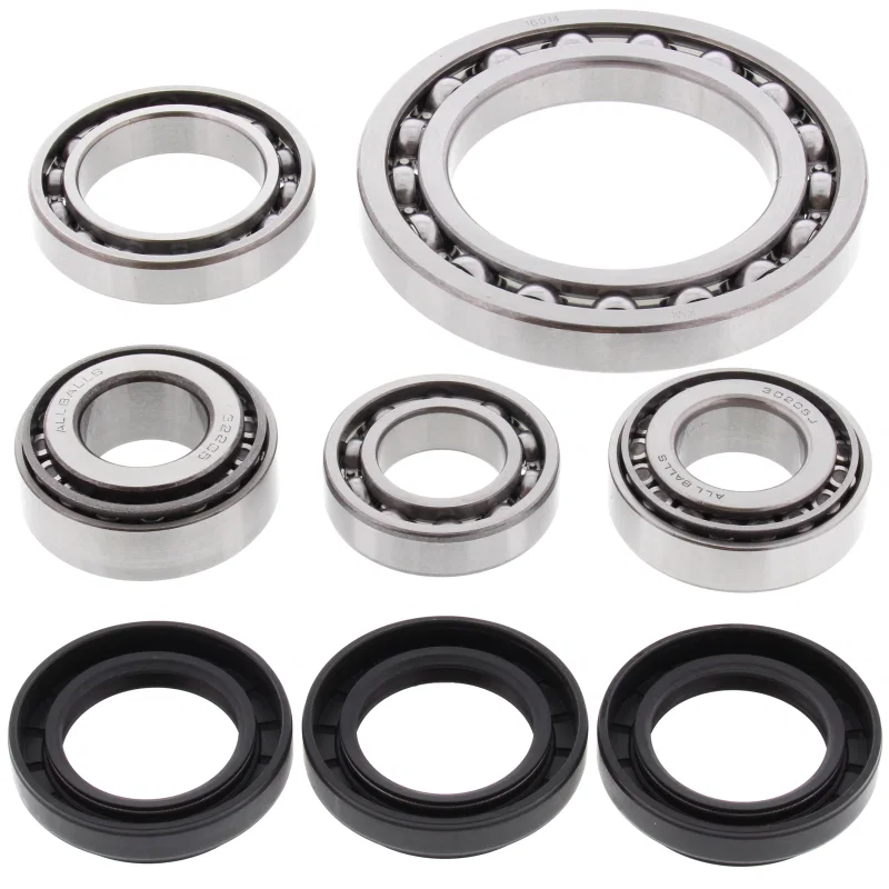 All Balls Racing 25-2022, 01-02 Arctic Cat 250 4x4 Differential Bearing & Seal Kit Front