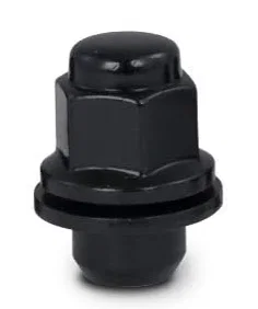 Gorilla Automotive 73138TXLBC, Toyota Mag XL Lug Nut 21mm Hex 12mm x 1.50 Black Bulk