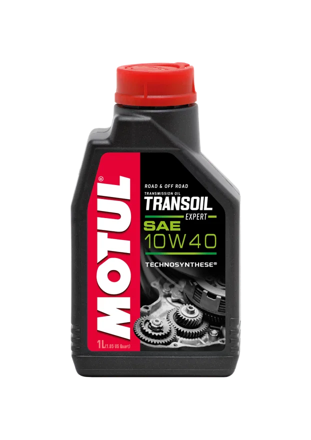 Motul 105895, 1L Powersport TRANSOIL Expert SAE 10W40 Technosynthese Fluid for Gearboxes