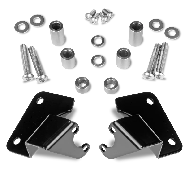 Progressive 30-5088, 990/970 Remote Reservoir Top Mount Brackets for Harley-Davidson