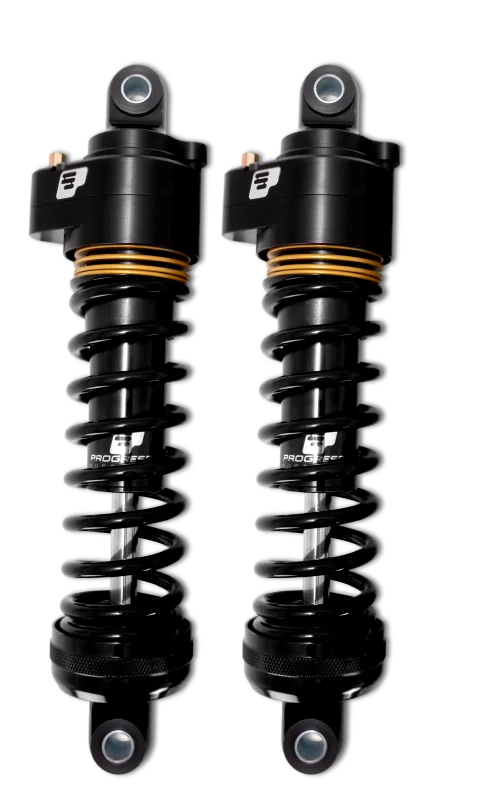 Progressive 944-4019UL-QPS, Harley Ultra Low-QPS 944 Series Shocks, 12.5in, 11in Ride Height Heavy Duty - Black/Gold for Audi