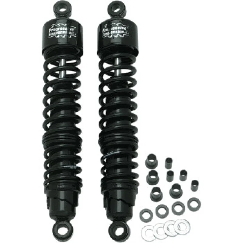 Progressive 413-4039B, Harley-Davidson 413 Series Shocks 15.0in - Black