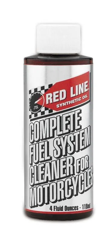 Red Line 60102, Complete Fuel System Cleaner for Motorcycles - 4oz