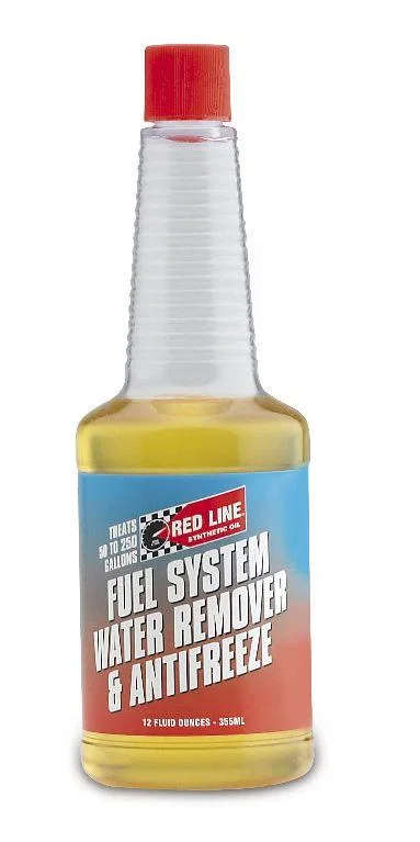 Red Line 60302, Fuel System Water Remover & Antifreeze - 12oz