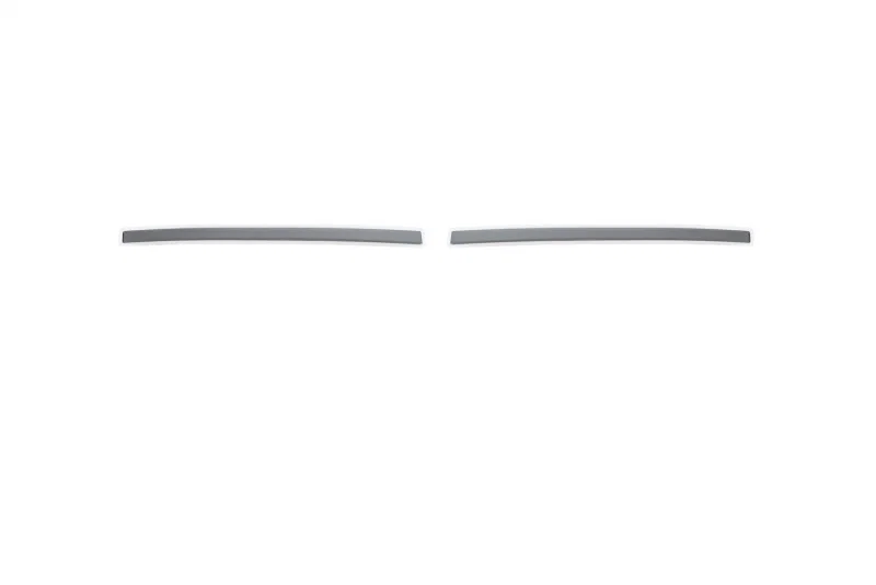 Putco 403455BP, 17-20 Ford SuperDuty - Black Platinum Upper Tailgate Accent - 2pcs