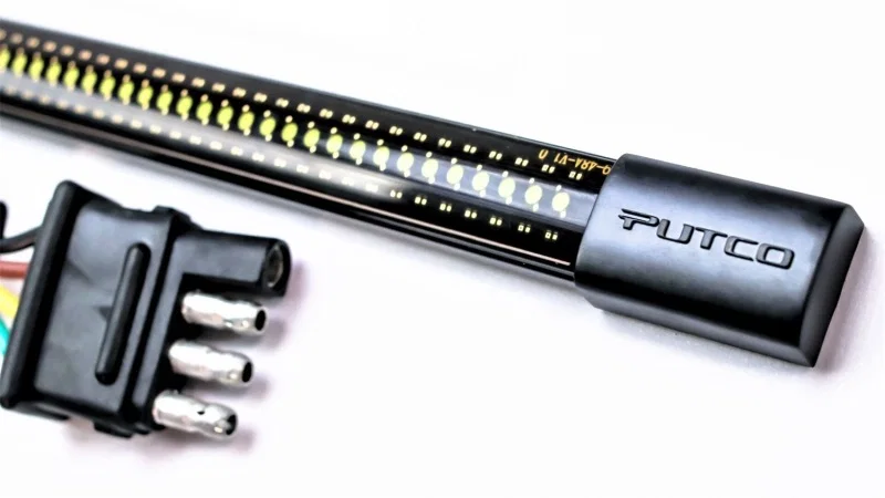 Putco 92010-60, 60in Red Blade LED Tailgate Light Bar for Ford Trucks w/ Blis and Trailer Detection