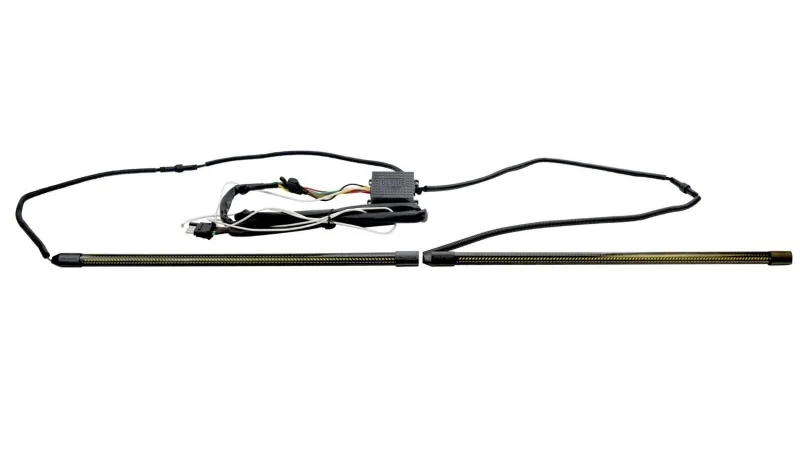Putco 92010-18, 2019+ Ram 1500/Jeep Wrangler JK/JL 18in Red Split Blade LED Tailgate Light Bar (Pair)