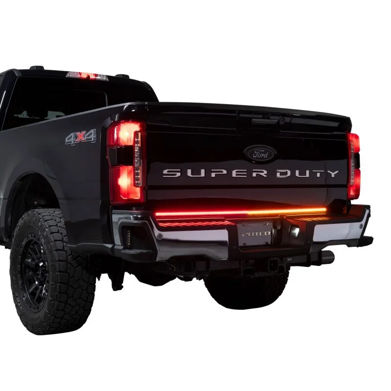 Putco 9202960-26, 23-24 Ford SuperDuty F-250 60In Direct Fit Blade Kit Tailgate Bars w/ LED Taillamps