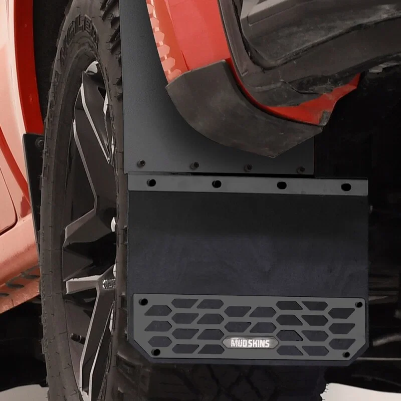 Putco 78501, 19-25 Chevrolet Silverado LD / GMC Sierra LD -(Rear) Set of 2 Mud Skins - Solid Black