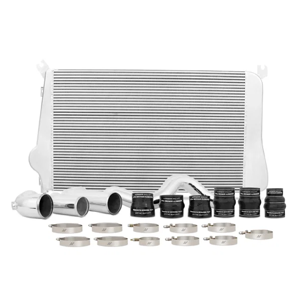 Mishimoto MMINT-DMAX-11KSL, Intercooler Kit, Silver/Polished, fits Chevrolet/GMC 6.6L Duramax 2011-2016