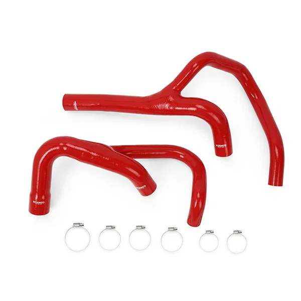Silicone Hose Kit, Red, fits Dodge 6.7L Cummins for Ram