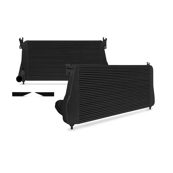Mishimoto MMINT-DMAX-06BK, Front Intercooler, Black, fits Chevrolet/GMC 6.6L Duramax 2006-2010