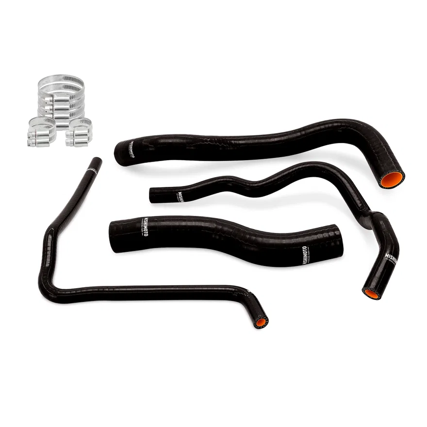Silicone Radiator Hose Kit, Black, Type R for 2023-2026 Acura Integra and Honda Civic