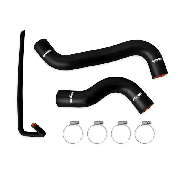 Silicone Radiator Hose Kit, Black for 2014-2021 Subaru Forester and WRX