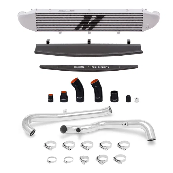 Mishimoto MMINT-FIST-14KPSL, Intercooler Kit, Silver/Polished, fits Ford Fiesta ST 2014-2019