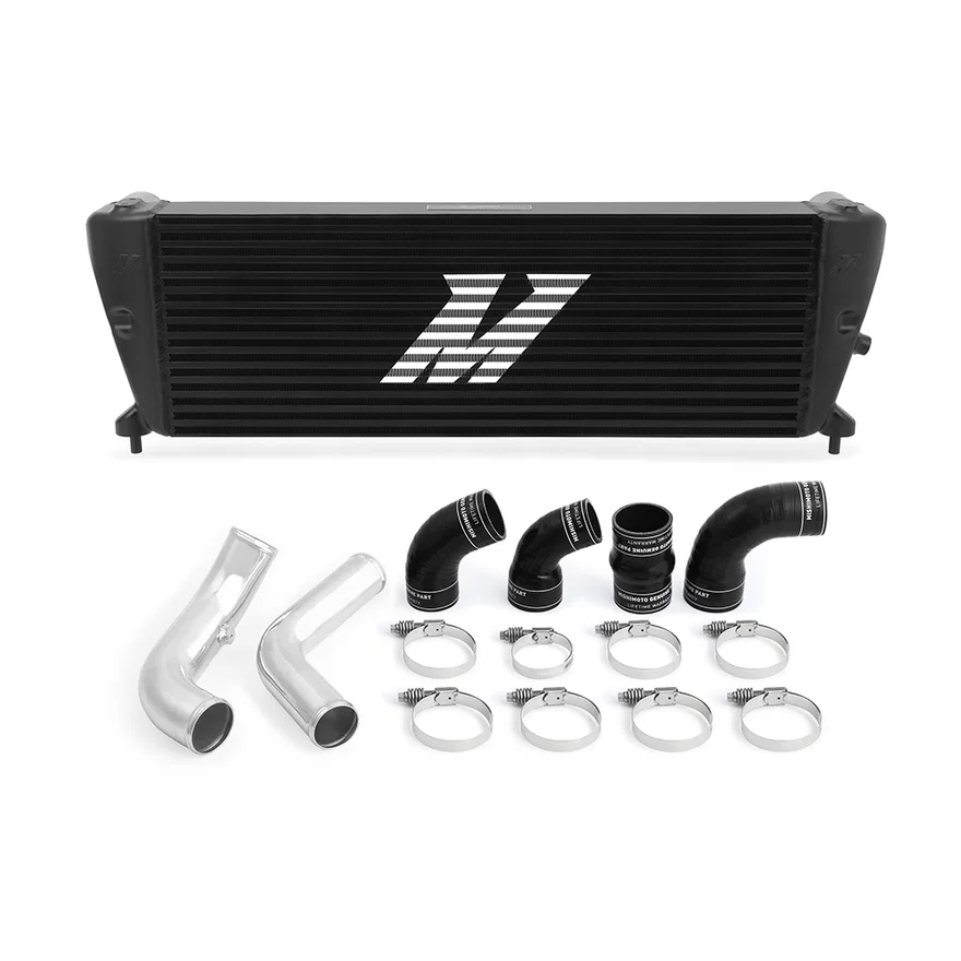 Mishimoto MMINT-RGR-11KBKP, Performance Intercooler Kit, Black/Polished, fits Ford Ranger 3.2L Diesel 2011+