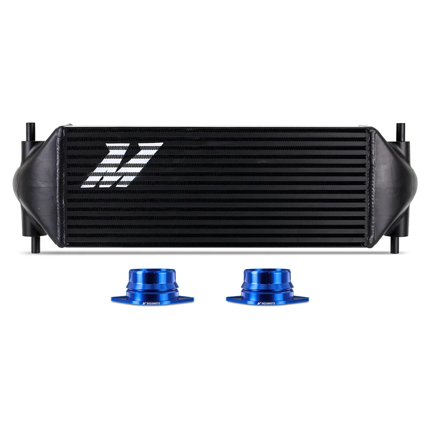 Mishimoto MMINT-BR-21BK, Front Intercooler, Black, Stock Location, fits 2021+ Ford Bronco 2.3L/2.7L