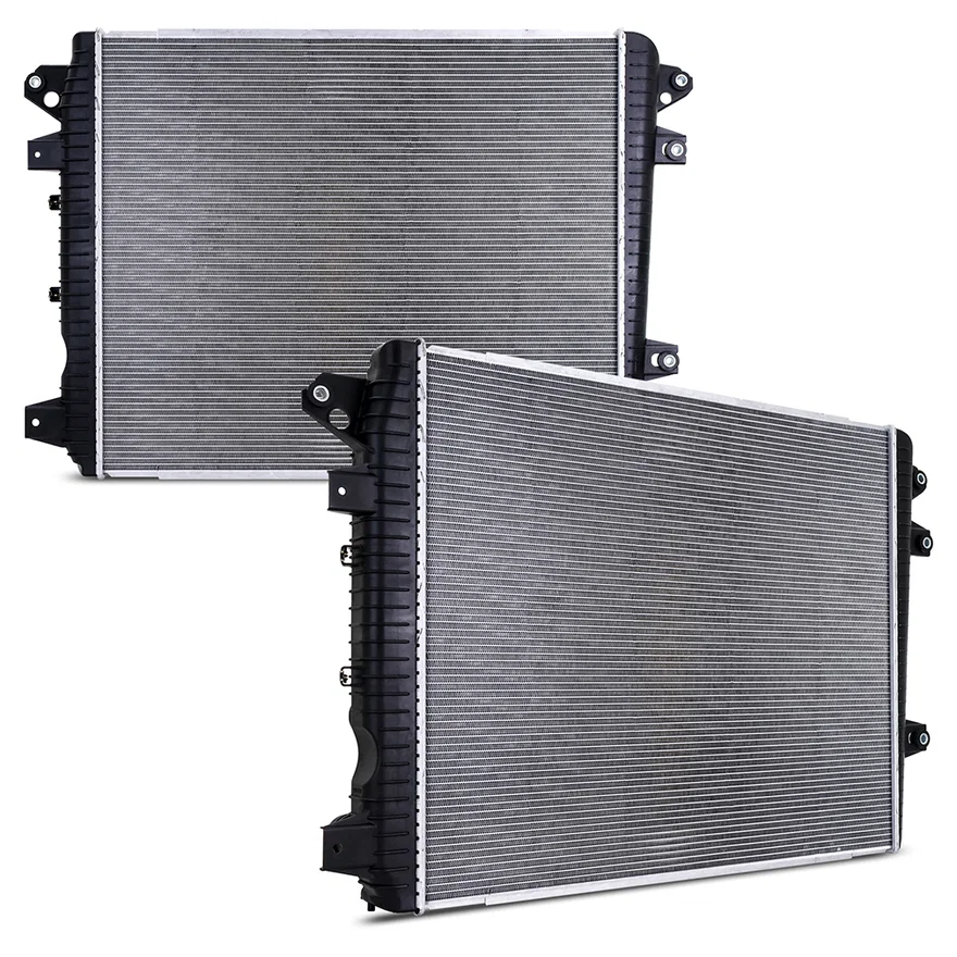 Mishimoto R13690, Replacement Radiator, fits Chevrolet Silverado 6.6L Duramax 2017-2019