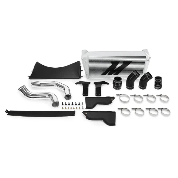 Mishimoto MMINT-RAM-13KSL, Intercooler Kit, Silver/Polished, fits Dodge 6.7L Cummins 2013-2018 for Ram
