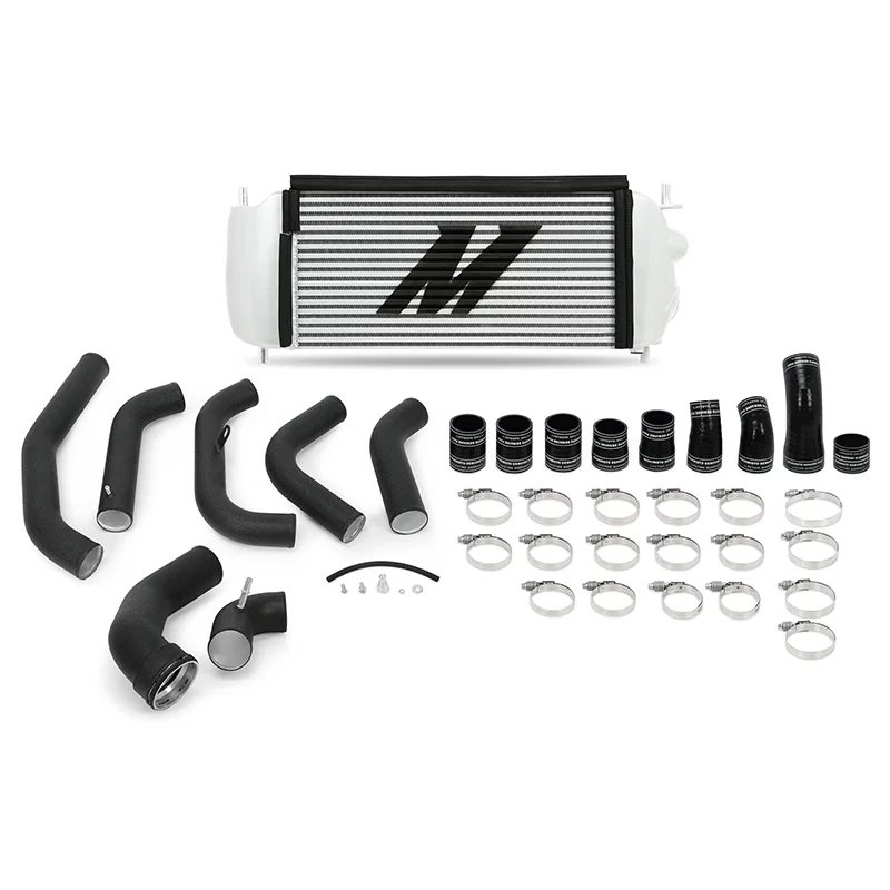 Mishimoto MMINT-F35T-15KBSL, Intercooler Kit, Silver/Black, fits Ford F-150 3.5L EcoBoost 2015-2016