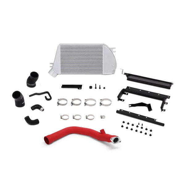 Mishimoto MMTMIC-WRX-15RSL, Top-Mount Intercooler and Charge-Pipe Kit, fits Subaru WRX 2015-2021