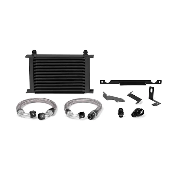 Mishimoto MMOC-EVO-01BK, Oil Cooler Kit, Black, fits Mitsubishi Lancer Evolution 7/8/9 2001-2007