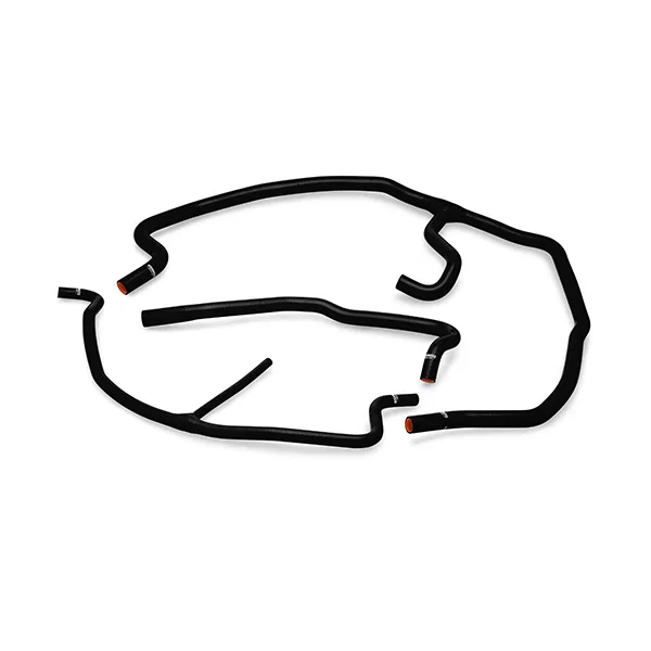 Silicone Ancillary Hose Kit, Black, C6 for 2005-2008 Chevrolet Corvette Z06