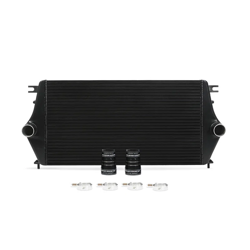 Mishimoto MMINT-XD-16BK, Front Intercooler, Black, fits Nissan Titan XD 5.0L Cummins 2016-2019
