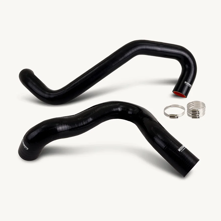 Coolant Hose Reroute Kit, Black, 7.3L Powerstroke for Ford