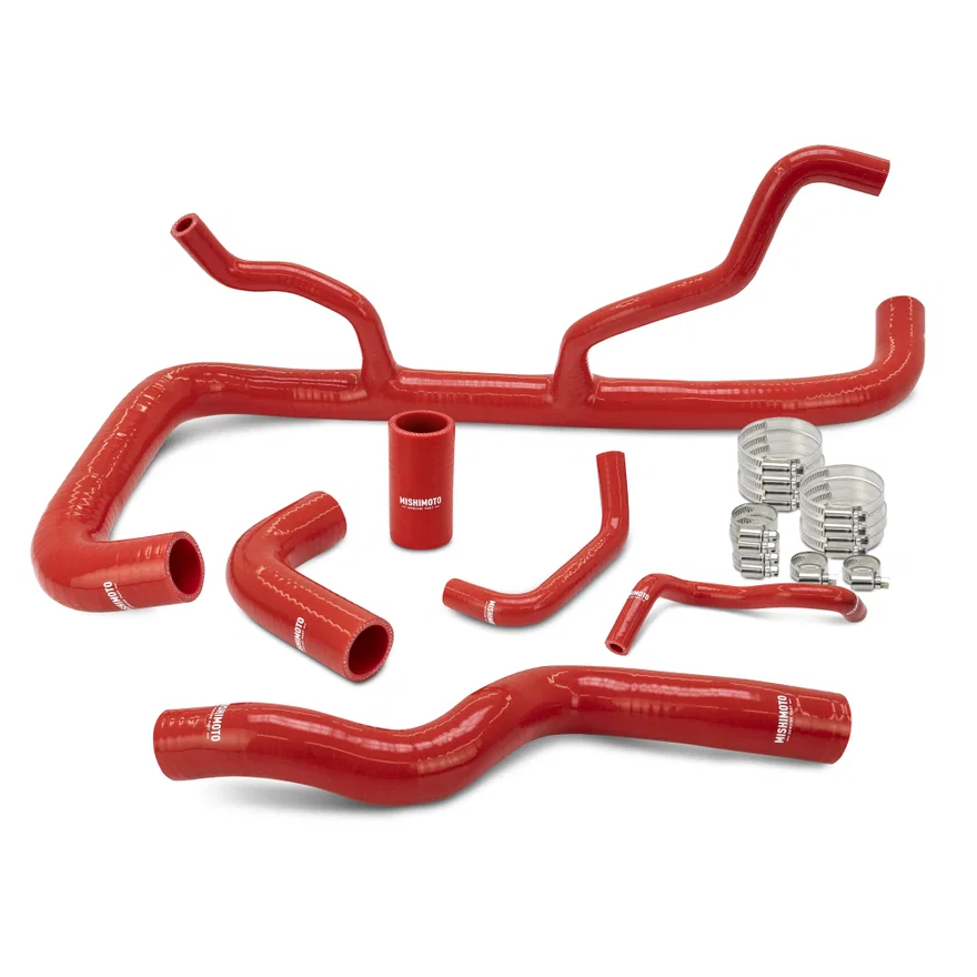 Silicone Coolant Hose Kit, Red for 2024-2026 Toyota Tacoma