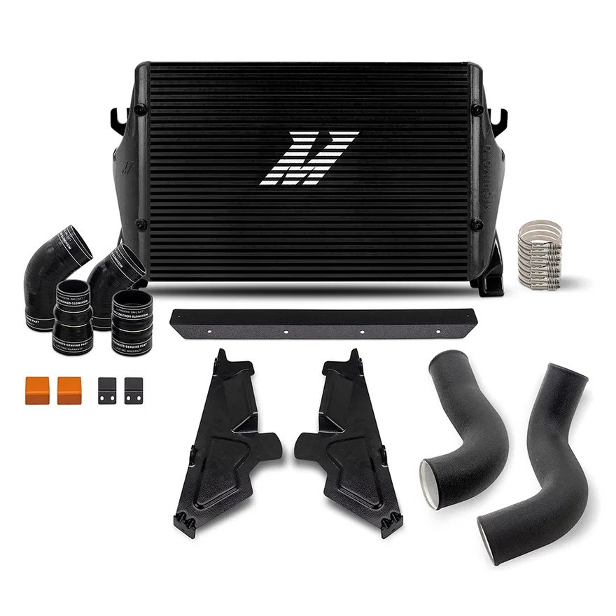 Mishimoto MMINT-RAM-19KBKWBK, Intercooler Kit, Black/Black, fits Ram 6.7L Cummins 2019-2024