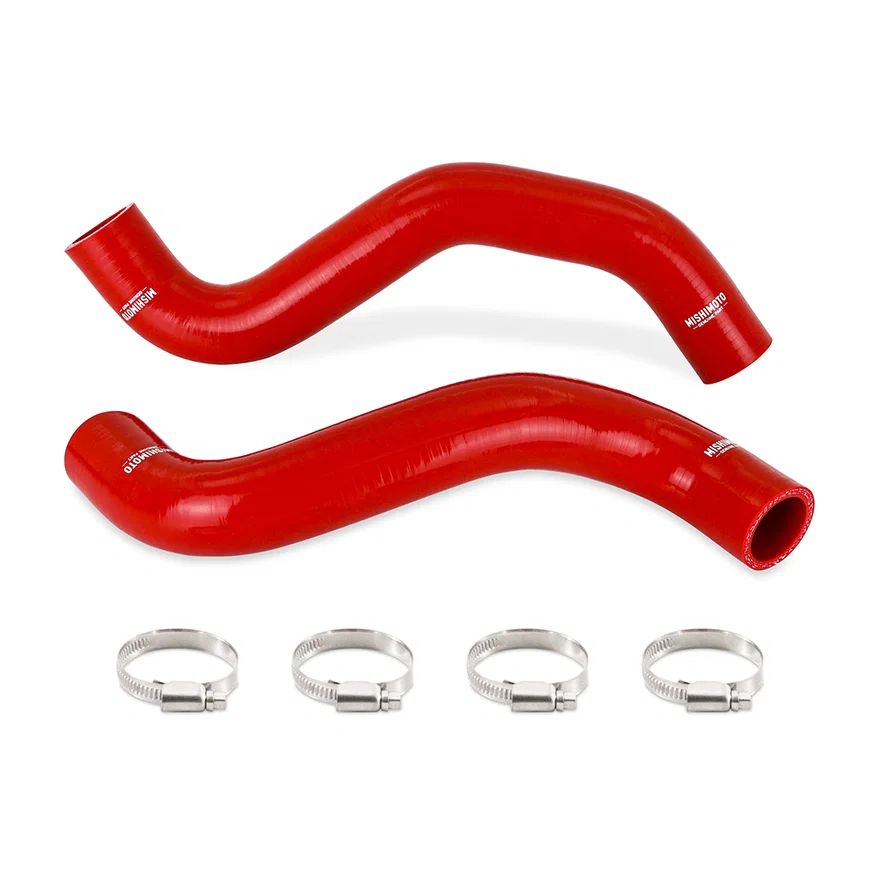 Silicone Radiator Hose Kit, Red, 3.4L for 1995-2004 Toyota 4Runner and Tacoma