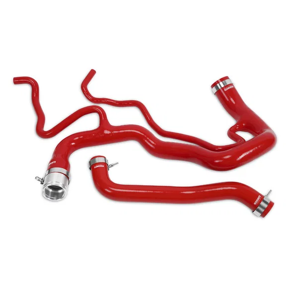 Silicone Coolant Hose Kit, Red, 6.6L Duramax for Chevrolet and GMC