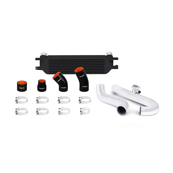 Mishimoto MMINT-MUS4-15KPBK, Intercooler Kit, Black/Polished, fits Ford Mustang EcoBoost 2015-2023