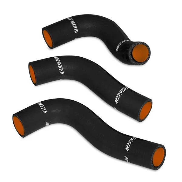Silicone Radiator Hose Kit, Black for 1994-1997 Mazda Miata