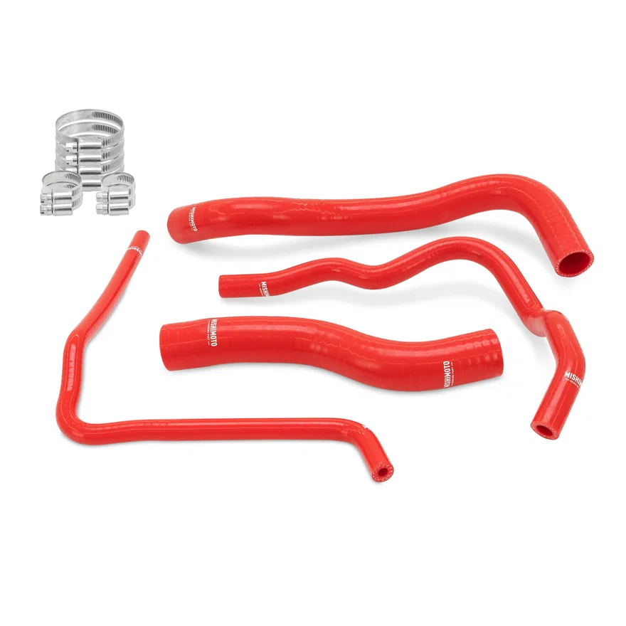 Silicone Radiator Hose Kit, Red, Type R for 2023-2026 Acura Integra and Honda Civic