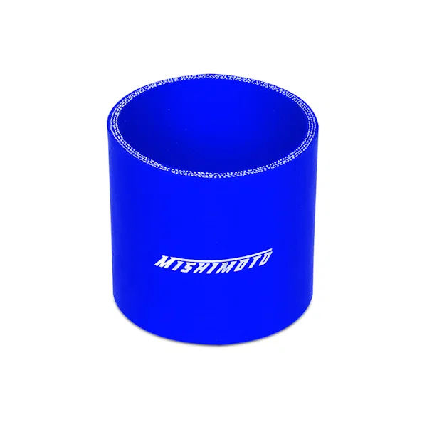 Mishimoto MMCP-25SBL, Straight Coupler, Blue, Silicone, 2.50in
