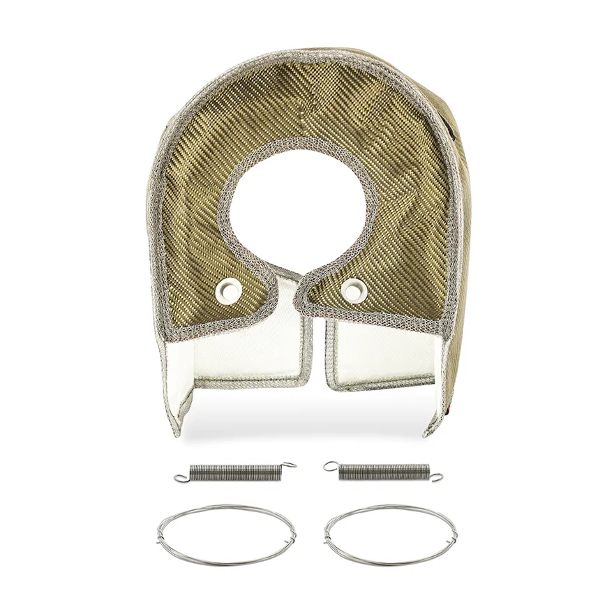 Mishimoto MMTB-DMAX-05, Titanium Turbo Blanket, fits Chevrolet/GMC 6.6L Duramax 2004.5-2016