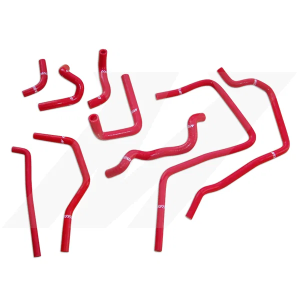 MMHOSE-SUB-ANCRD Silicone Ancillary Hoses, Red for 2002-2005 Subaru Impreza WRX