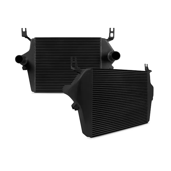 Mishimoto MMINT-F2D-03BK, Front Intercooler, Black, fits Ford 6.0L Powerstroke 2003-2007