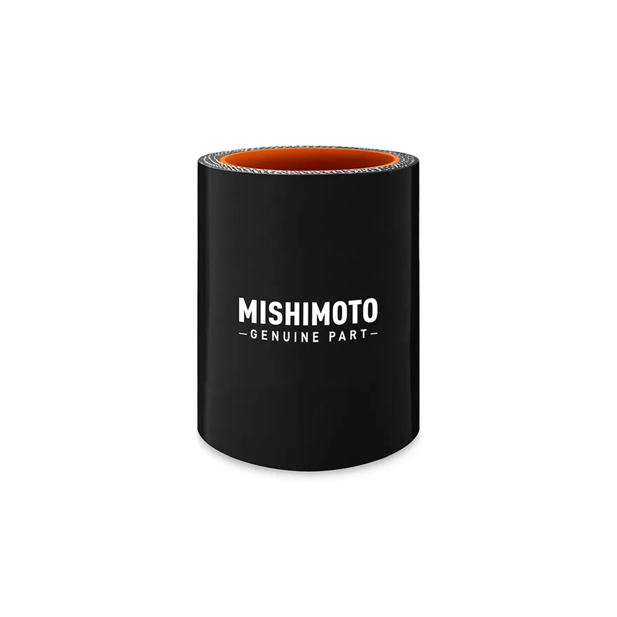 Mishimoto MMCP-275SBK, Straight Coupler, Black, Silicone, 2.75in