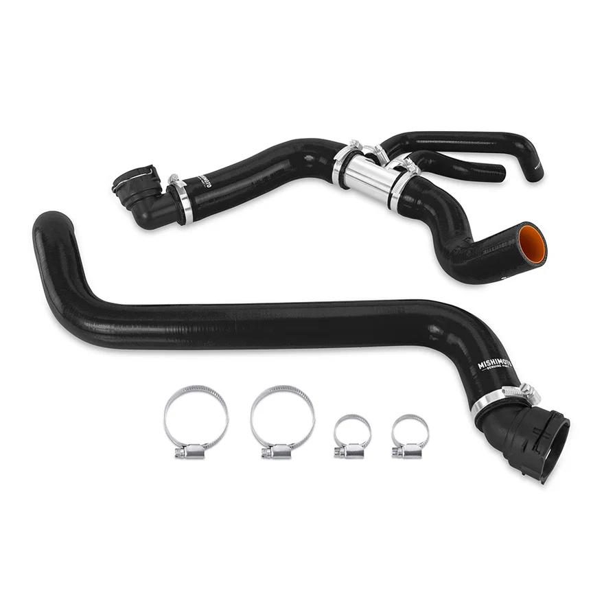 Silicone Radiator Hose Kit, Black, 5.0L V8 for 2018-2024 Ford F-150