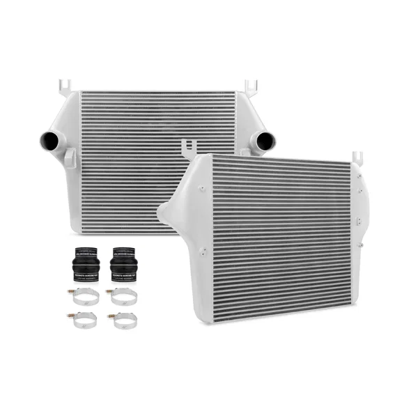 Mishimoto MMINT-RAM-03SL, Front Intercooler, Silver, fits Dodge 5.9L/6.7 Cummins